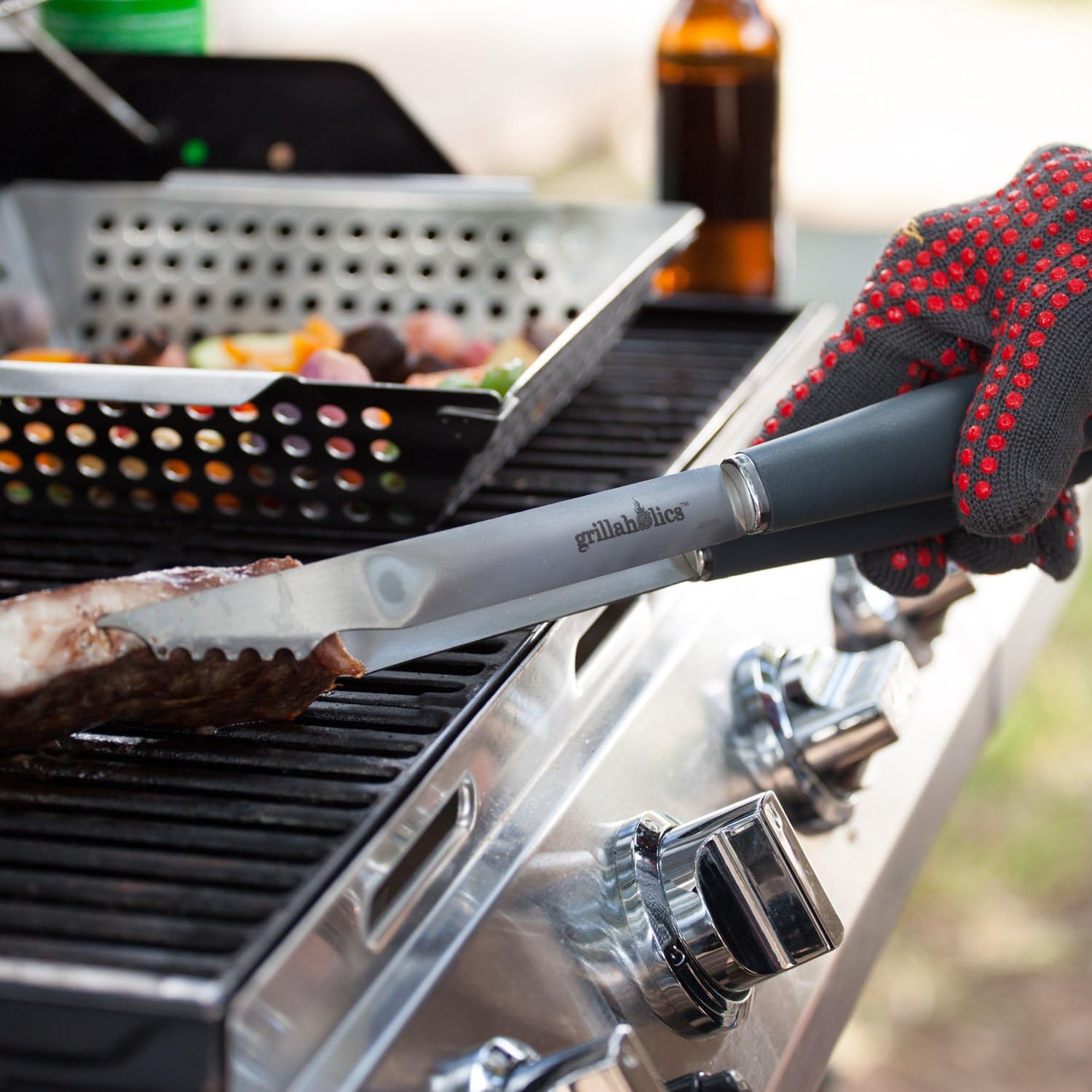 Grillaholics grill tongs