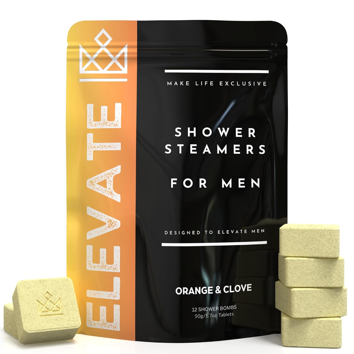 Elevate shower steamers for men